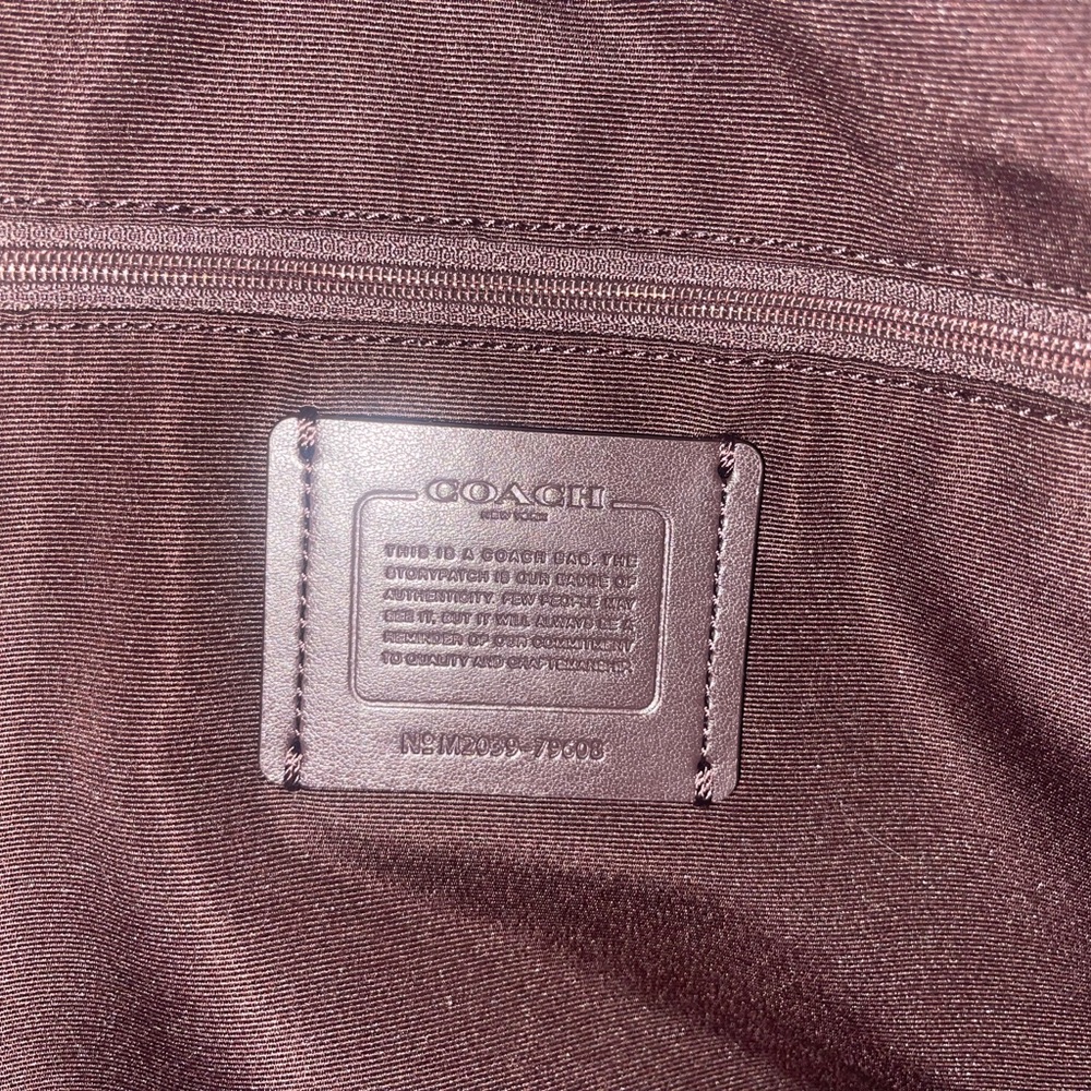 NWOT Coach Gallery Tote - Picture 4 of 4
